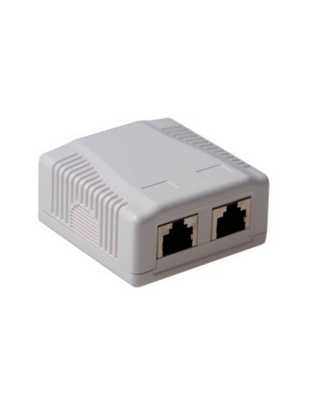 ROSETA 2 X RJ45 CAT.6 HEMBRA PN: 10.21.1502 EAN: 8433281005860   