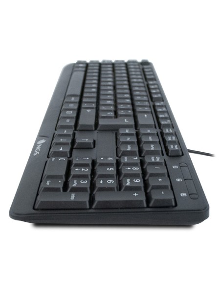 TECLADO USB NGS FUNKY V3 NEGRO PN: FUNKYV3 EAN: 8435430618143   