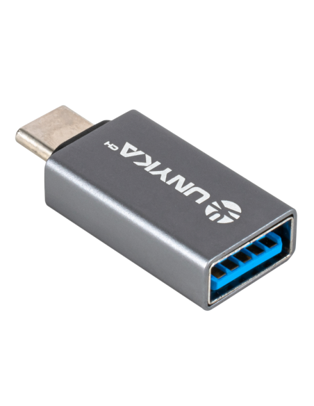 CONVERSOR TYPE-C MACHO A USB   3.0 HEMBRA NEGRO PN: 53155 EAN: 6940533544654   