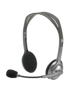 AURI + MIC 3.5MM 1.8M LOGITECH H110 CASCOS NEGRO PN:...