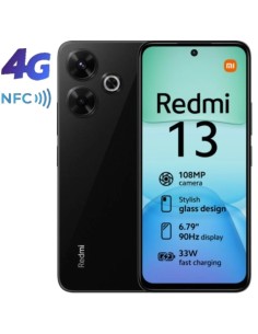 SMARTPHONE 6.79" XIAOMI REDMI  13 6GB 128GB 4G NFC NEGRO...