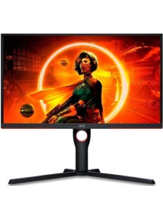 MONITOR 24.5" AOC LED 25G3ZM   VA NEGRO ROJO PN:...