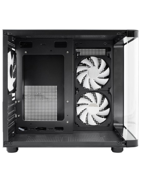 CAJA GAMING MATX GM100 COOLBOX ISION RGB NEGRA SIN FUENTE PN: COO-CHA-GM100-0 EAN: 8436556143106   