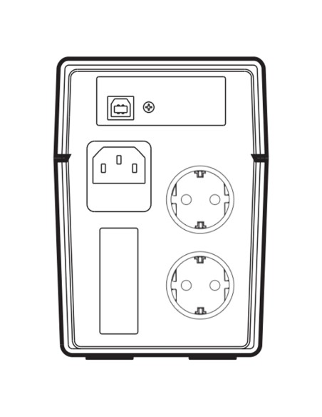 SAI 600VA RIELLO NPW 600 360W  CON SCHUKO PN: NPW600DE EAN: 8023251004391   