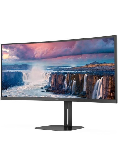 MONITOR   34" AOC WQHD CU34V5C /BK MULTIMEDIA...