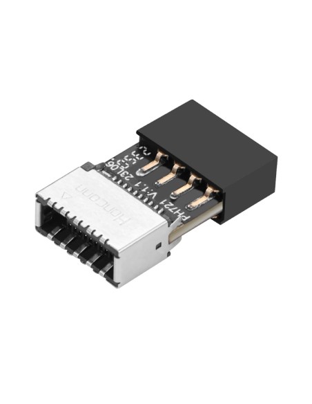 ADAPTADOR USB 2.0 9 PINS A USB TIPO C PARA CAJA PN: USB 2.0 9 PINS EAN: 1000000004945   