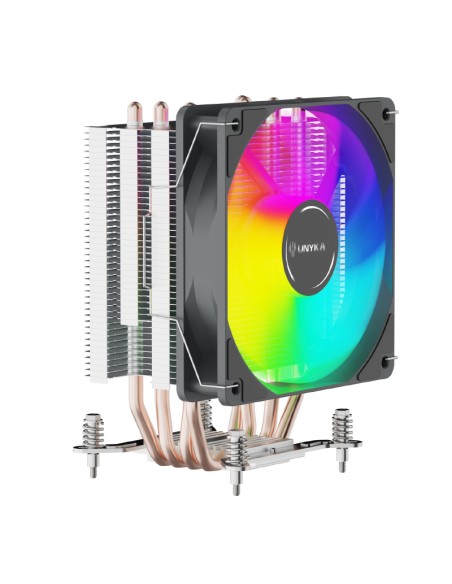 VENTILADOR UNYKA UNYCOOL H40   ARGB NEGRO PN: UK324101 EAN: 8436617921209   