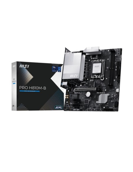 PB S-1851 H810 MSI H810M-B PRO DDR5 MATX PN: 911-7E64-001 EAN: 4711377337977   