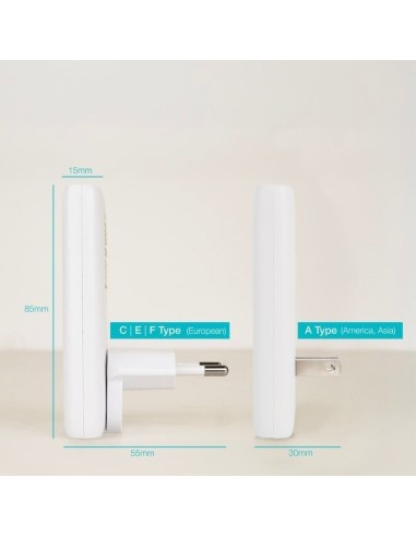 CARGADOR  5V ENCHUFE UNIVERSAL TOOQ X1 USB...