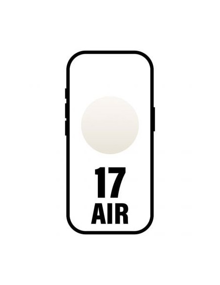 SMARTPHONE APPLE IPHONE 17 AIR / 512GB/ 6.5"/ DORADO CLA PN: MG2U4QL/A EAN: 195950623789	   
