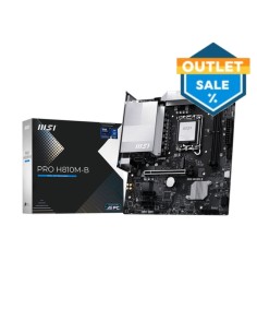 PB S-1851 H810 MSI H810M-B PRO DDR5 MATX PN: REA318 EAN:...