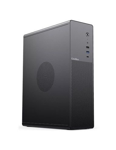 CAJA SFF MATX COOLBOX T100     SLIM NEGRA SIN...