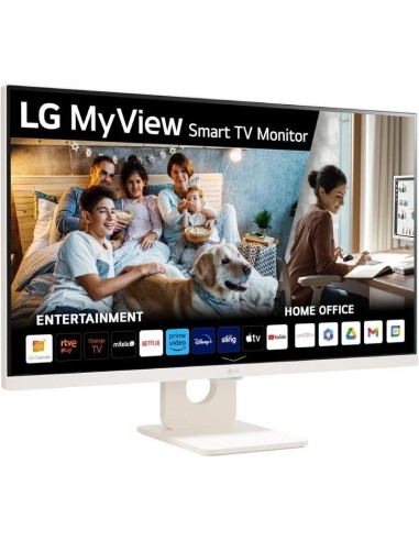 SMART MONITOR 31.5" LG 32SR50F -W SMART TV...