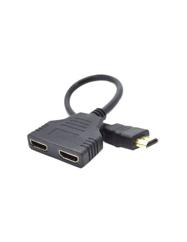 CABLE HDMI PASIVO DUAL PORT    1.4 0.20M PN:...