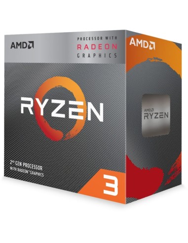 CPU AMD S-AM4 RYZEN 3 3200G 3. 6 GHZ BOX CON...