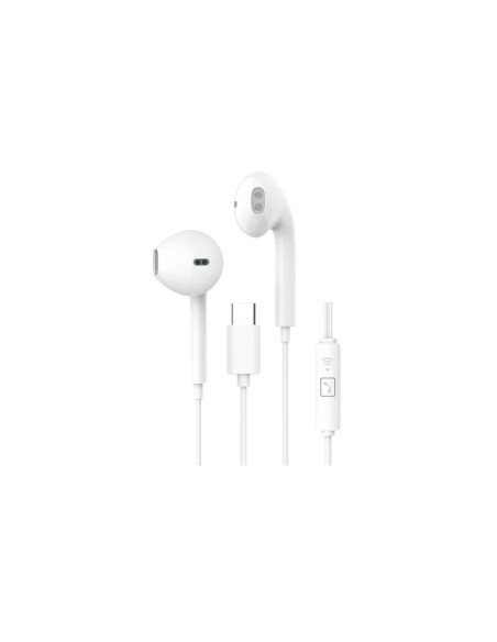 AURI + MIC TYPE C 1.2M EIGHTT  BLANCO PN: EAUR-W2C EAN: 8425402168837   