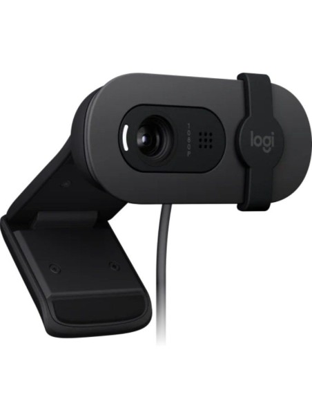 CAMARA WEB LOGITECH BRIO 100   FHD NEGRO PN: 960-001585 EAN: 5099206113268   
