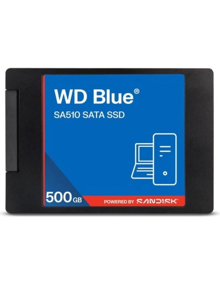 DISCO SSD 500GB SANDISK SA510  SATA PN: WDS500G5B0A-00LM EAN: 619659225476    
