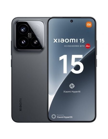 SMARTPHONE 6.36" XIAOMI 15     12GB/ 512GB/ NFC / 5G/ NEGRO PN: MZB0ITOEU EAN: 6932554406110   