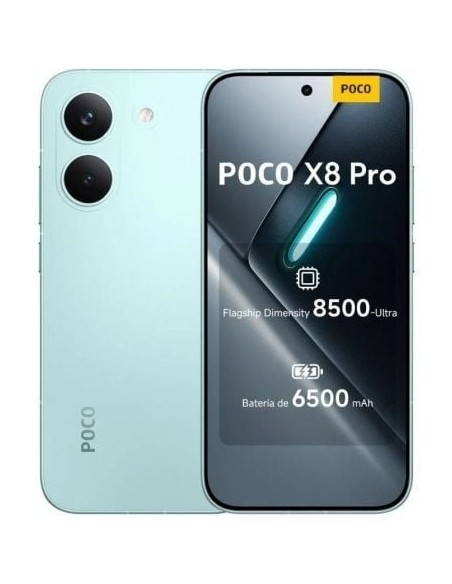 SMARTPHONE 6.59" XIAOMI POCO   X8 PRO/12GB/512GB/NFC/5G/VERDE PN: MZB0N27EU EAN: 6932554492496   