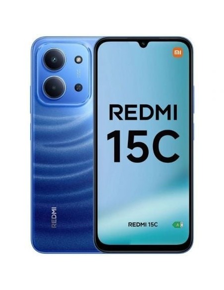 SMARTPHONE 6.9 " XIAOMI REDMI  15C 4GB/256GB/NFC/AZUL PN: MZB0LIEEU EAN: 6932554458218   