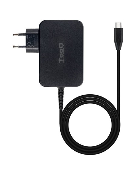 ALIMENTADOR PORT. 100W TOOQ    TQLC-USBCGAN100PD 1.8M NEGRO PN: TQLC-USBCGAN100P EAN: 8433281015241   