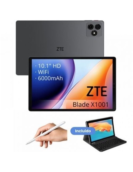 TABLET 10.1" ZTE TAB BLADE     X1001W 4GB 128GB + LAPIZ + TEC PN: P606T07W EAN: 6902176157424   
