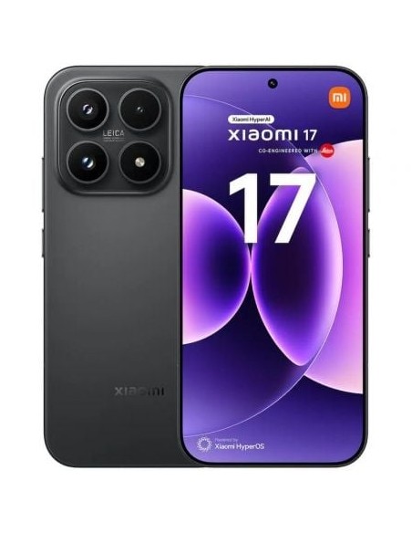 SMARTPHONE  6.3" XIAOMI 17     12GB 512GB NFC 5G NEGRO PN: MZB0MMMEU EAN: 6932554482084   