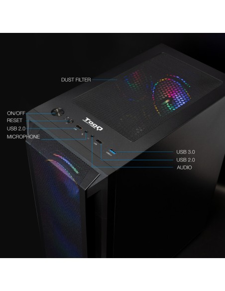 PCFG GDX ATX I5-12400F  16GB   1TB NVME RTX5060TI 8GB FREEDO PN: GDX2500 EAN: 1000000002500   
