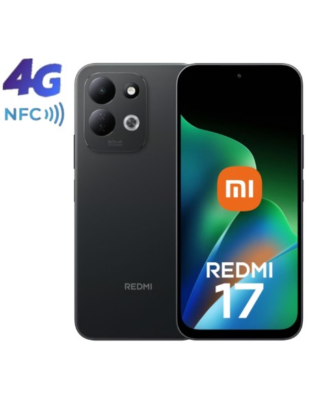 SMARTPHONE 6.9" XIAOMI REDMI   17 4GB 128GB NEGRO PN: MZB0PJGEU EAN: 6939093018675   