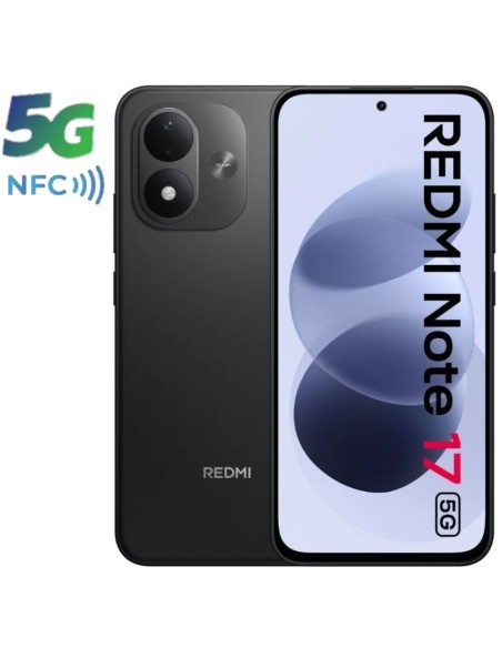 SMARTPHONE 6.9" XIAOMI REDMI   NOTE 17 6GB 128GB 5G NEGRO PN: REDMI NOTE17 612 EAN: 6939093021217   